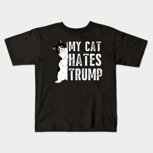 Cats Against Trump Kids T-Shirt